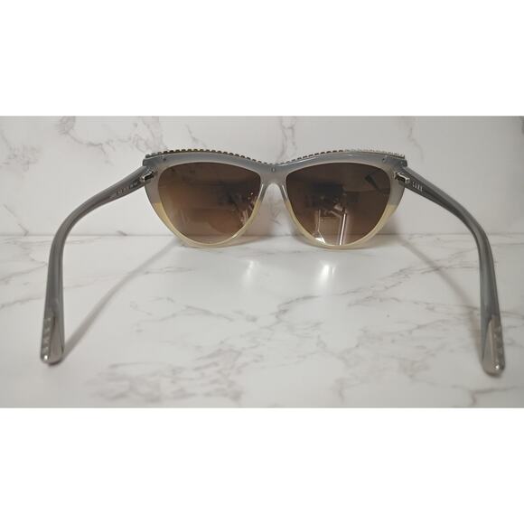 NEW Gwen Stefani L.A.M.B. Gold Frame / Gold Gradient Lens Cat Eye Sunglasses - Picture 2 of 8